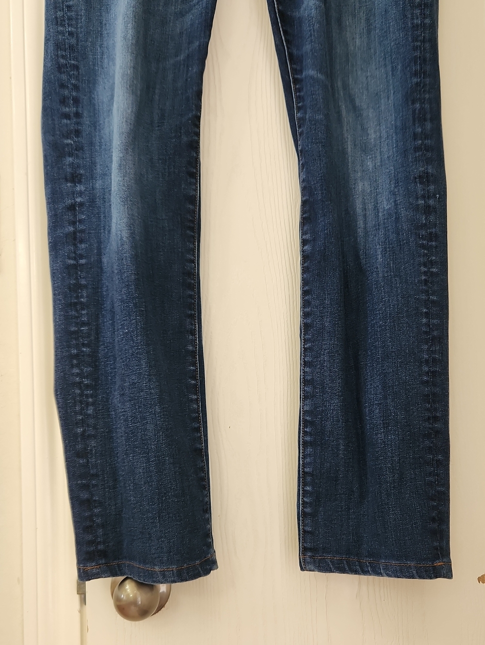 Mens/Unisex 7 For All Mankind Slimmy Straight Leg Jeans Size 31 GUC - Picture 3 of 12